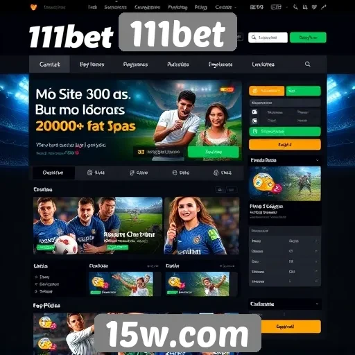 Impacto do design do site na navegação do 111bet